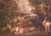 Peter Paul Rubens, Landscape with St George (mk25)